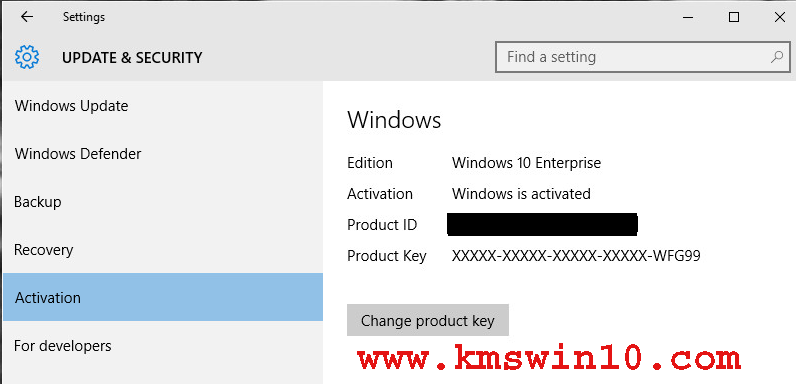 KMS Win10 Key Free